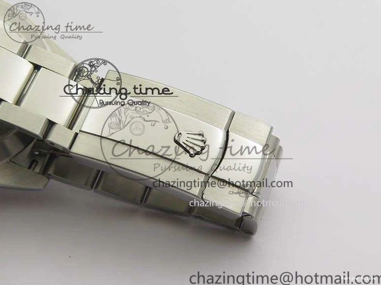 0406 EasyCare DateJust 41mm 126334 Noob 1:1 Best Edition Fluted Bezel Silver Dial On SS Oyster Bracelet A 3588